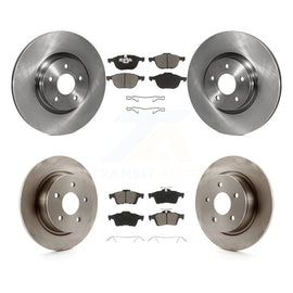Front Rear Disc Brake Rotors And Ceramic Pads Kit For Ford Transit Connect