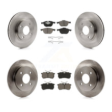 Charger l'image dans la galerie, [Front+Rear] 2004 Ford Focus From 04 05 Premium OE Brake Rotors &amp; Ceramic Pads Kit For Max Braking