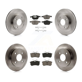 [Front+Rear] 2004 Ford Focus From 04 05 Premium OE Brake Rotors & Ceramic Pads Kit For Max Braking