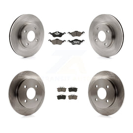 Front Rear Disc Brake Rotors And Ceramic Pads Kit For Ford Focus