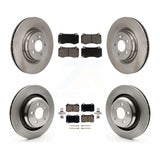 Front Rear Brake Rotor Ceramic Pad Kit For Dodge Charger Chrysler 300 Challenger