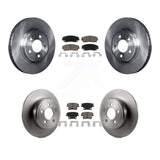 Front Rear Brake Rotor Ceramic Pad Kit For Dodge Charger Chrysler 300 Challenger