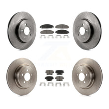 Load image into Gallery viewer, Front Rear Brake Rotor And Ceramic Pad Kit For Dodge Charger With Police Package