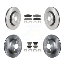Charger l'image dans la galerie, Front Rear Disc Brake Rotors And Ceramic Pads Kit For Dodge Charger