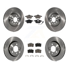 Charger l'image dans la galerie, Front Rear Disc Brake Rotors Ceramic Pad Kit For Volkswagen Golf Audi TT Quattro