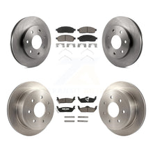 Load image into Gallery viewer, Front Rear Disc Brake Rotor &amp; Ceramic Pad Kit For Ford F-150 Lincoln Mark LT 4WD