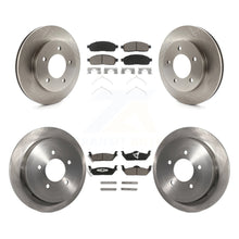 Charger l'image dans la galerie, [Front+Rear] 2004 Ford F-150 4WD Premium OE Brake Rotors &amp; Ceramic Pads Kit For Max Braking