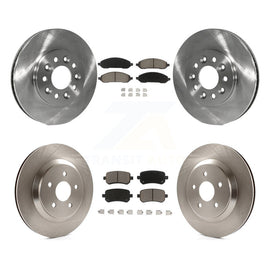 Front Rear Disc Brake Rotor & Ceramic Pad Kit For Ford Freestar Mercury Monterey