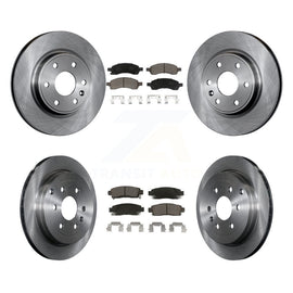 Front Rear Brake Rotor & Ceramic Pad Kit For Chevrolet Traverse GMC Acadia Buick