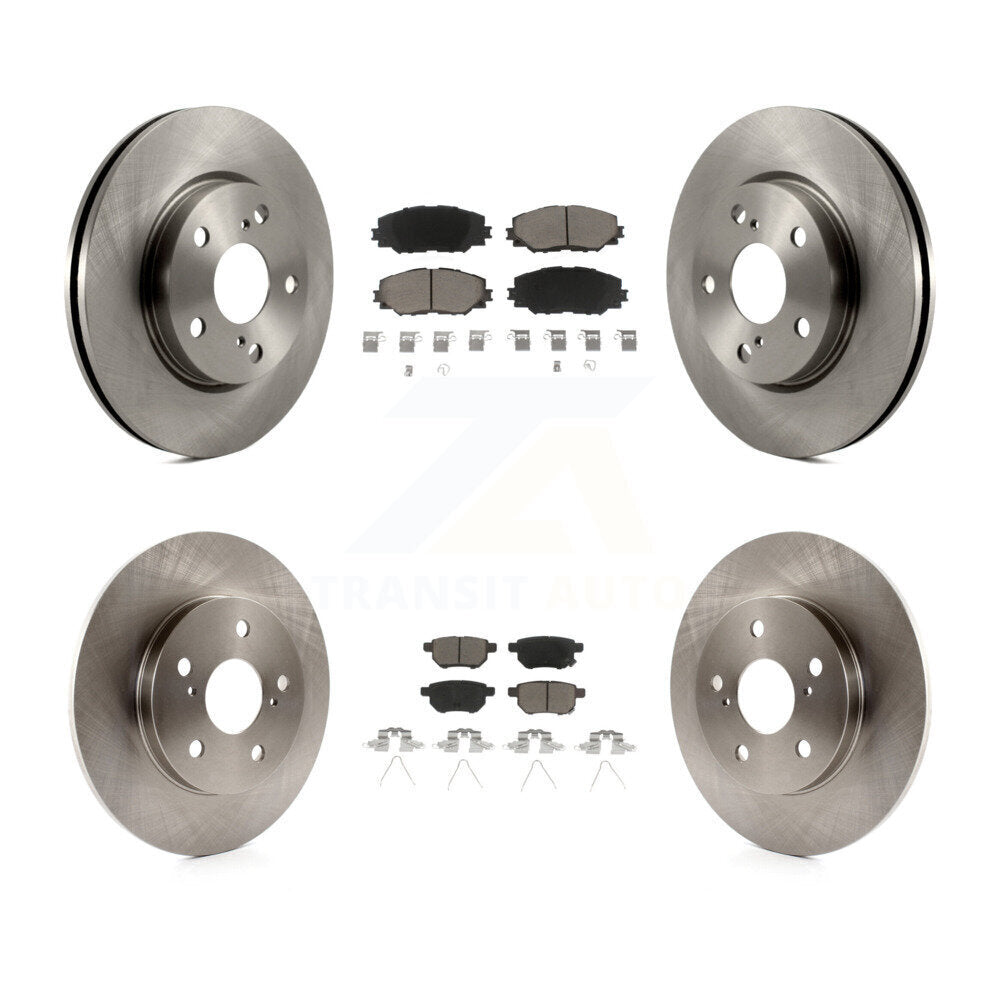 [Front+Rear] 2008-2015 Scion xB Premium OE Brake Kit & Ceramic Pads For Max Braking