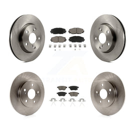[Front+Rear] 2008-2015 Scion xB Premium OE Brake Rotors & Ceramic Pads Kit For Max Braking