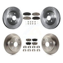Charger l'image dans la galerie, Front Rear Disc Brake Rotors And Ceramic Pads Kit For Toyota Matrix Pontiac Vibe