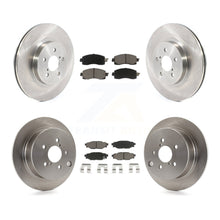 Charger l'image dans la galerie, Front Rear Disc Brake Rotors And Ceramic Pads Kit For Subaru Crosstrek Impreza