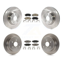 Charger l'image dans la galerie, Front Rear Disc Brake Rotors And Ceramic Pads Kit For Subaru Impreza