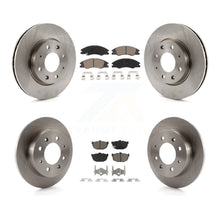 Load image into Gallery viewer, Front Rear Disc Brake Rotors And Ceramic Pads Kit For Kia Spectra Spectra5