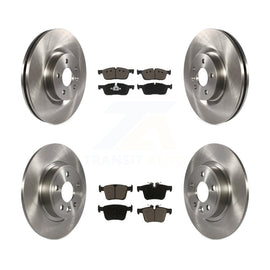 Front Rear Brake Rotor And Ceramic Pad Kit For Land Rover Discovery Sport Jaguar