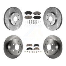 Charger l&#39;image dans la galerie, Front Rear Disc Brake Rotors And Ceramic Pads Kit For Toyota Camry