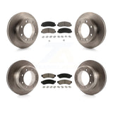 [Front+Rear] 2011 Ford F-350 Super Duty 4WD Premium OE Brake Rotors & Ceramic Pads Kit For Max Braking