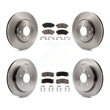 Charger l'image dans la galerie, Front Rear Brake Rotors &amp; Ceramic Pad Kit For Cadillac Seville With Vented Rotor