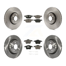 Charger l'image dans la galerie, Front Rear Brake Rotors Ceramic Pad Kit For Volvo XC90 With 328mm Diameter Rotor