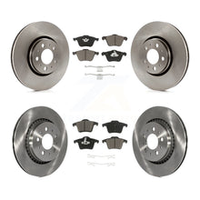 Load image into Gallery viewer, Front Rear Brake Rotors Ceramic Pad Kit For Volvo XC90 With 316mm Diameter Rotor