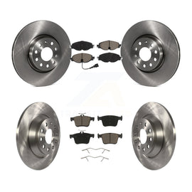 Front Rear Disc Brake Rotors And Ceramic Pads Kit For Audi TT Quattro
