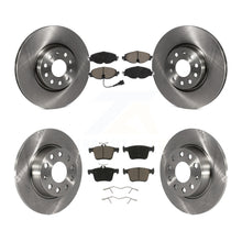 Charger l'image dans la galerie, Front Rear Disc Brake Rotor Ceramic Pad Kit For Audi A3 Quattro Sportback e-tron