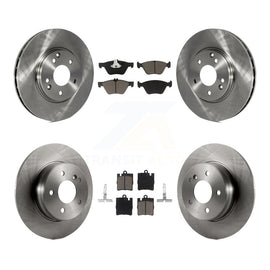Front Rear Brake Rotor Ceramic Pad Kit For Mercedes-Benz E320 CLK320 E430 CLK430