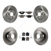 Charger l'image dans la galerie, Front Rear Brake Rotor Ceramic Pad Kit For Mercedes-Benz E320 CLK320 E430 CLK430