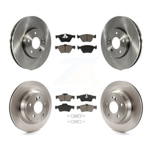 Load image into Gallery viewer, Front Rear Disc Brake Rotors And Ceramic Pad Kit For Mercedes-Benz E350 E320 AWD