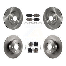Front Rear Brake Rotor & Ceramic Pad Kit For Mercedes-Benz C240 CLK350 C320 C280