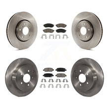 Charger l'image dans la galerie, Front Rear Disc Brake Rotor And Ceramic Pad Kit For INFINITI FX35 FX37 QX70 FX45