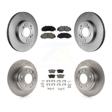 Load image into Gallery viewer, Front Rear Brake Rotor &amp; Ceramic Pad Kit For Acura Honda Odyssey Legend RL Isuzu