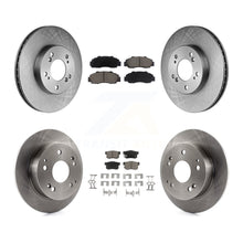 Load image into Gallery viewer, [Front+Rear] 1997-2001 Acura Integra Type R Premium OE Brake Rotors &amp; Ceramic Pads Kit For Max Braking