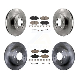 Front Rear Brake Rotor And Ceramic Pad Kit For Sprinter 2500 Mercedes-Benz Dodge