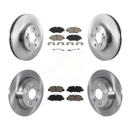[Front+Rear] 2016-2020 Mercedes-Benz Metris Premium OE Brake Rotors & Ceramic Pads Kit For Max Braking