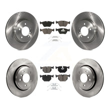 Load image into Gallery viewer, Front Rear Disc Brake Rotors And Ceramic Pads Kit For BMW 330Ci 330i 330xi