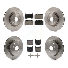 Charger l'image dans la galerie, Front Rear Disc Brake Rotors And Ceramic Pads Kit For Subaru Impreza WRX STI