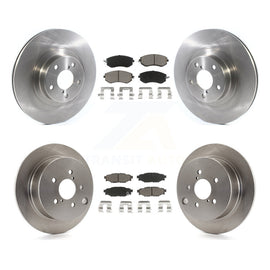 Front Rear Disc Brake Rotor And Ceramic Pad Kit For Subaru Forester XV Crosstrek