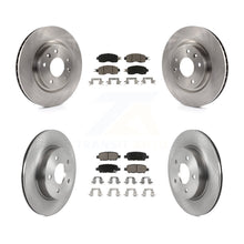 Load image into Gallery viewer, Front Rear Disc Brake Rotors And Ceramic Pads Kit For Nissan LEAF