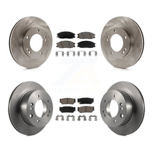 Charger l'image dans la galerie, [Front+Rear] 2003-2006 Kia Sorento Premium OE Brake Rotors &amp; Ceramic Pads Kit For Max Braking