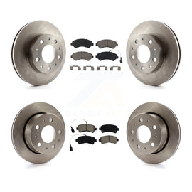 Front Rear Disc Brake Rotor And Ceramic Pad Kit For Ram ProMaster 2500 3500 1500