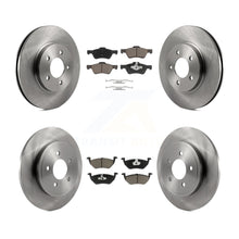 Load image into Gallery viewer, Front Rear Brake Rotor And Ceramic Pad Kit For Ford Escape Mercury Mariner Mazda