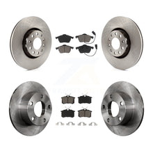 Charger l'image dans la galerie, Front Rear Brake Rotor And Ceramic Pad Kit For Audi A6 With 312mm Diameter
