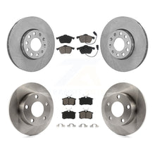 Charger l'image dans la galerie, Front Rear Disc Brake Rotors And Ceramic Pads Kit For Volkswagen Passat Audi A4