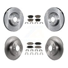 Charger l'image dans la galerie, Front Rear Disc Brake Rotors And Ceramic Pads Kit For Nissan Altima Maxima