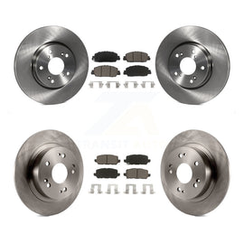 [Front+Rear] 2016-2022 Honda HR-V Premium OE Brake Rotors & Ceramic Pads Kit For Max Braking