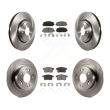 Charger l'image dans la galerie, Front Rear Disc Brake Rotors And Ceramic Pads Kit For Honda Accord