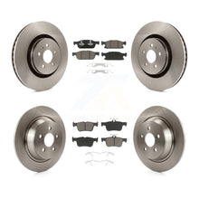 Charger l'image dans la galerie, Front Rear Disc Brake Rotor &amp; Ceramic Pad Kit For Ford Edge Lincoln MKX Nautilus