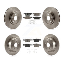 Load image into Gallery viewer, Front Rear Disc Brake Rotors And Ceramic Pads Kit For Ford Edge